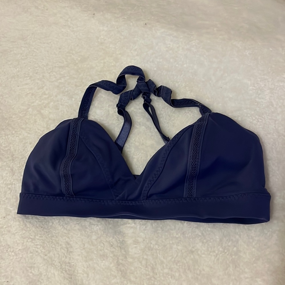 Lululemon Purple Cross Strap Bra Size Small